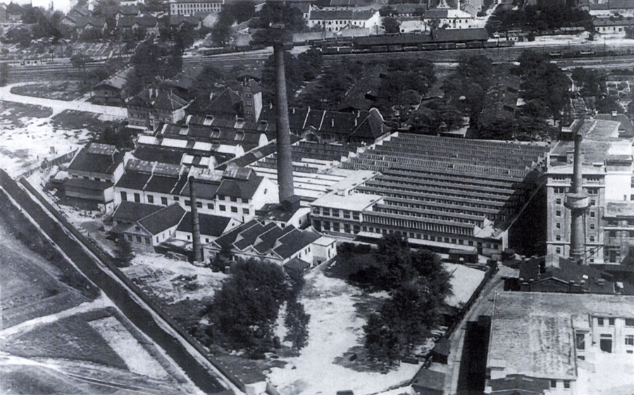 Industrieanlage in Floridsdorf (ehemals Donaustadt) 1936